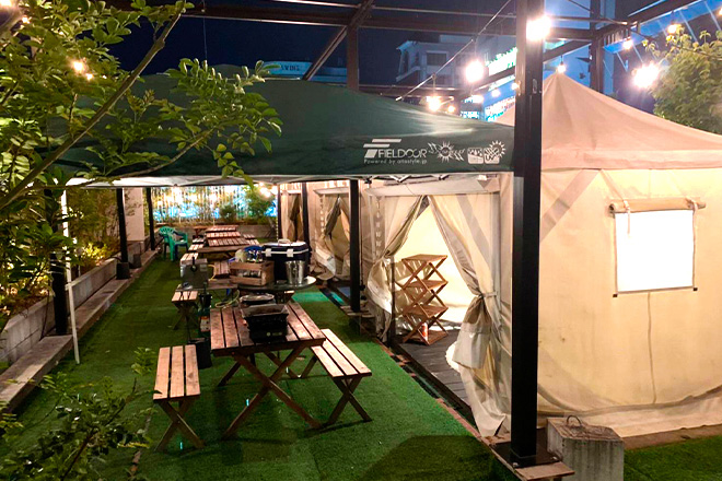 タープテント写真